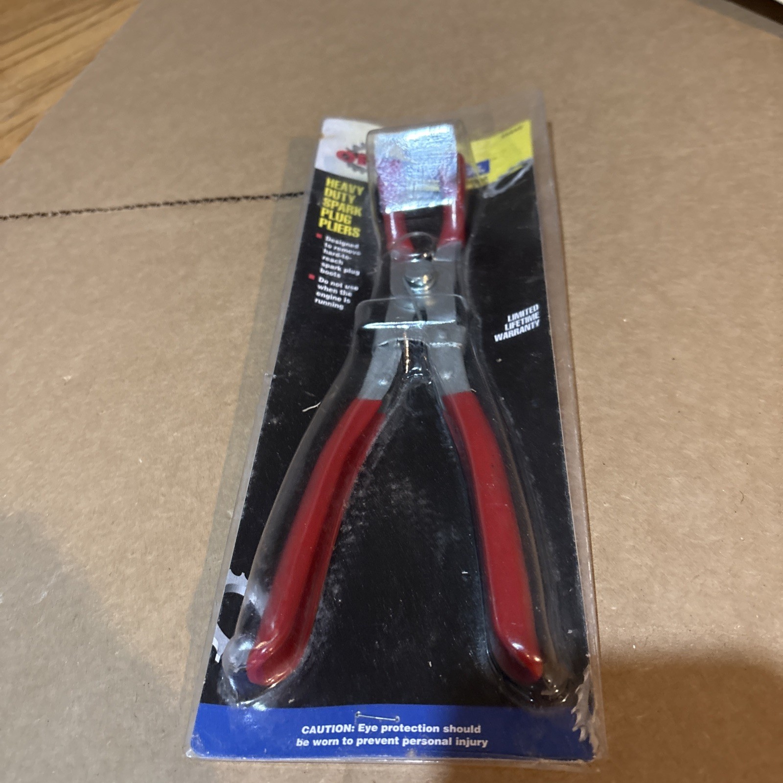 OEM 9-3/4" Heavy Duty Spark Plug Pliers Boot Removal Pliers Red Handle 25542
