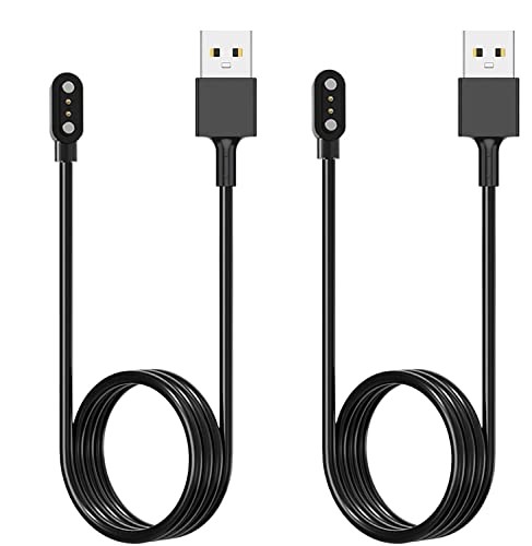 [2-Pack] 3.3FT Smart Watch Charger Magnetic USB Charging Cable for Letsfit