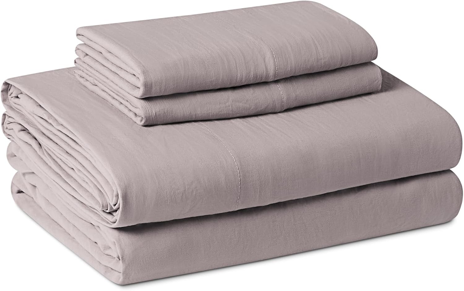 4-Piece Queen Brushed Microfiber Sheet Set Extra Soft Breathable