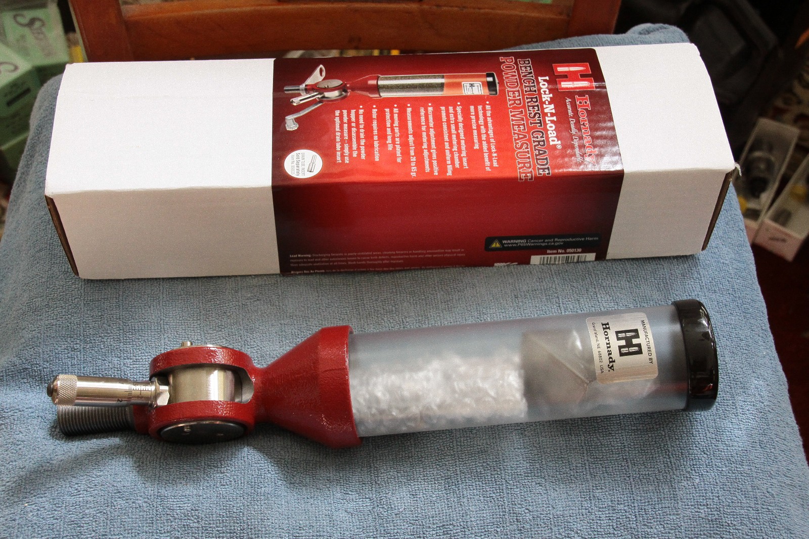 Hornady Lock-N-Load Benchrest Grade Powder Measure  050130