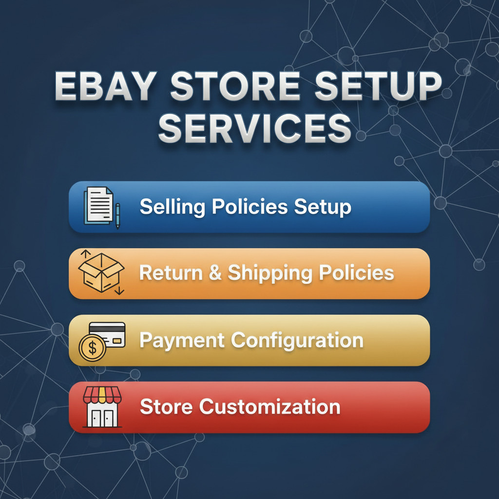 Professional eBay STORE SETUP for New & Existing Sellers | Start Selling on eBay
