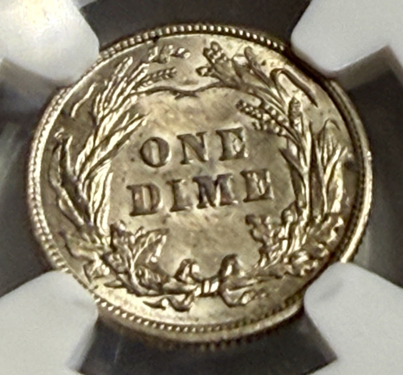 1906 P 10C BARBER SILVER DIME NGC MS61 - BK2