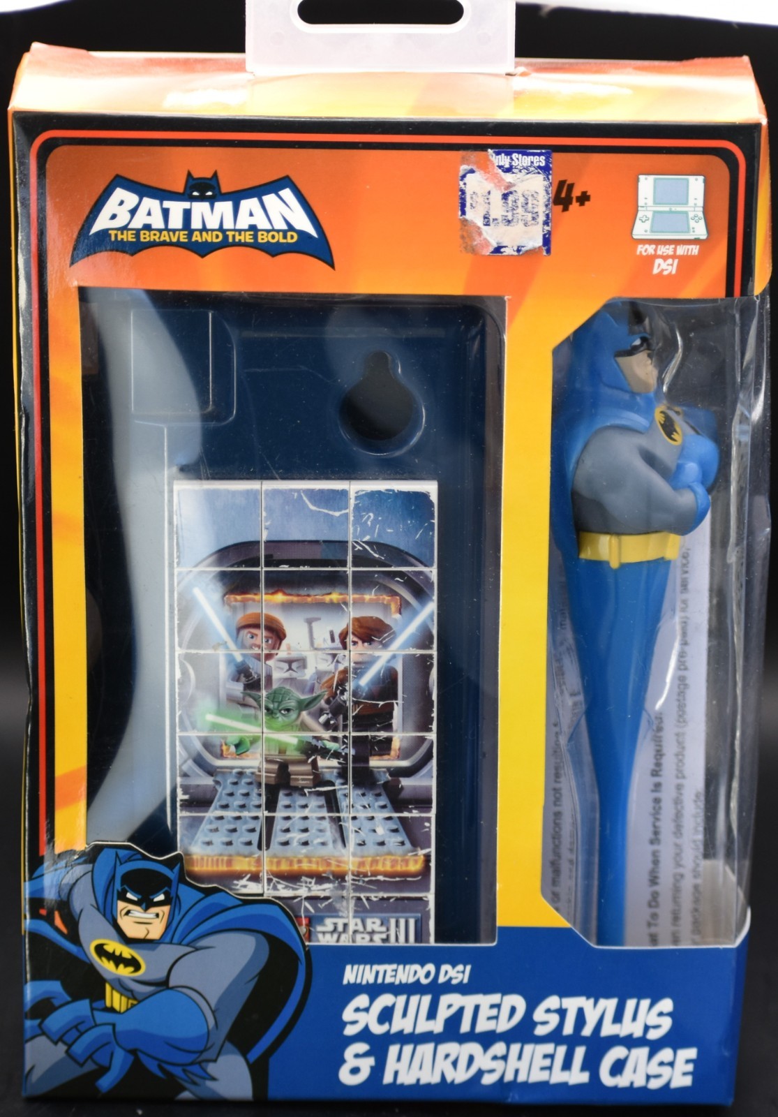 Nintendo  DSI Sculpted Stylus  & Hardshell Case - Batman The Brave & Bold