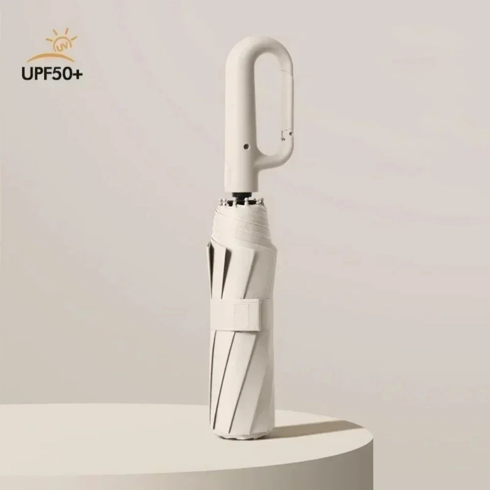 Protable Windproof Folding Umbrella UPF50+ Sun Rain Umbrella Protection
