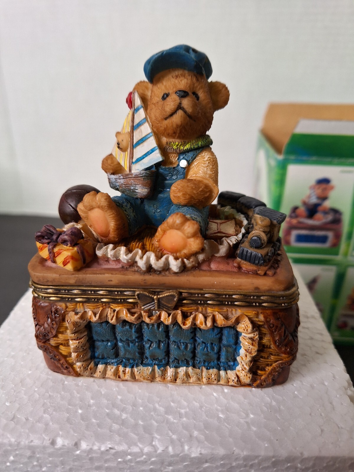 Great World Co Bear Trinket Box JB2001