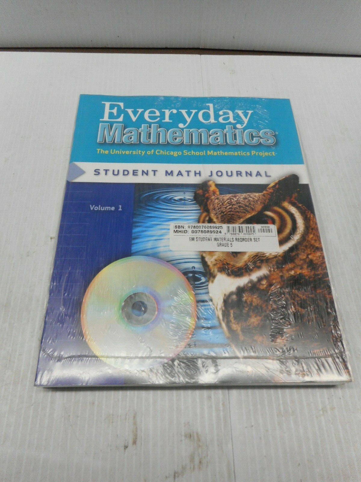 Wright Group Everyday Mathematics Grade 5 Student Math Journal Volume 1 & 2 New
