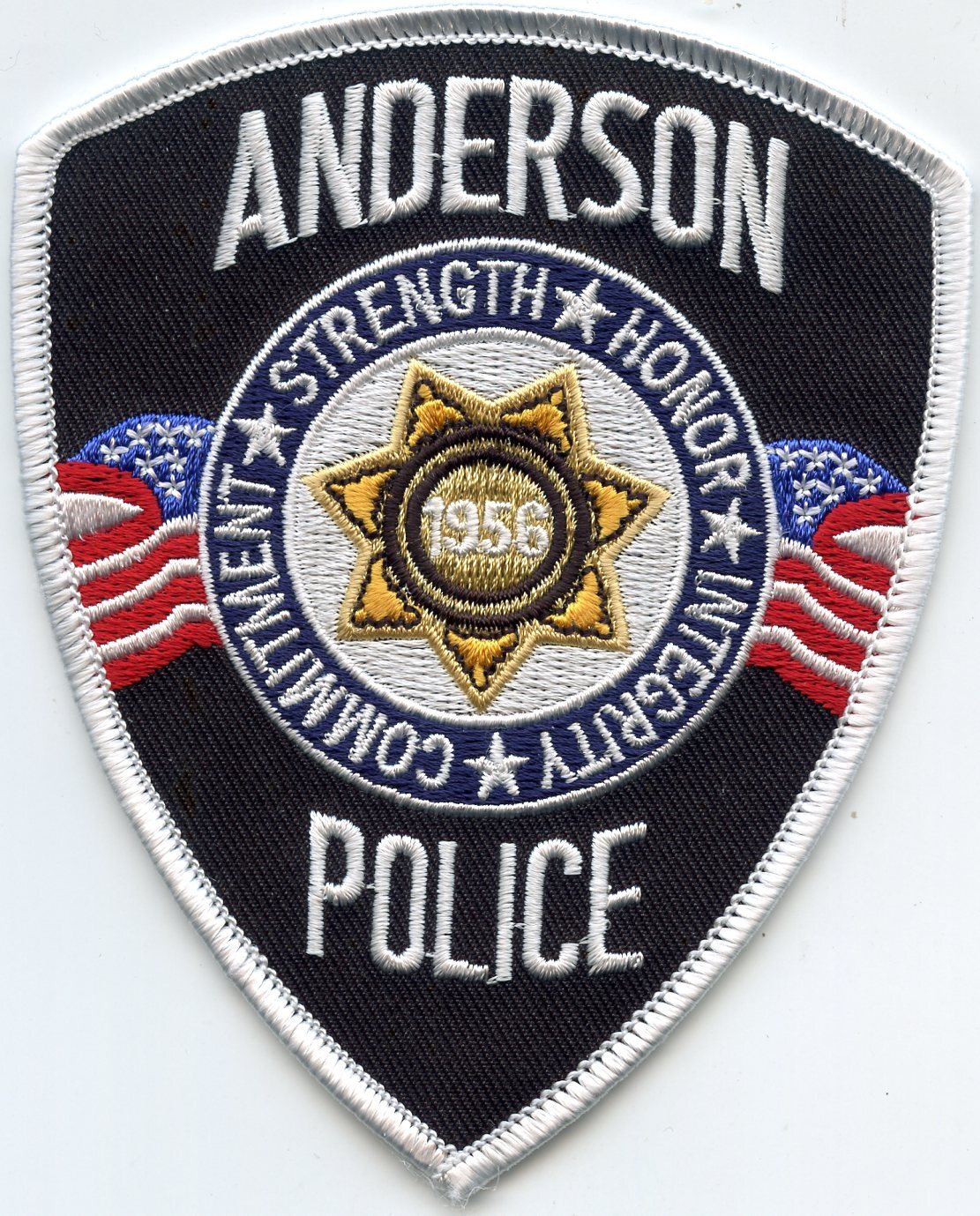ANDERSON CALIFORNIA POLICE PATCH