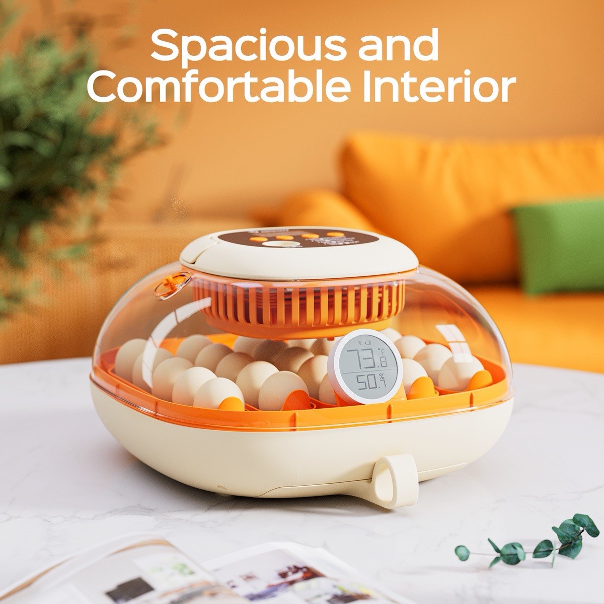 Chickcozy 25 Egg Incubator Automatic Turner Temperature Control w/ Box