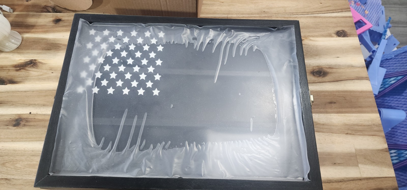 Baseball Display Case Shadow Box Wall Cabinet Holder New Open Box