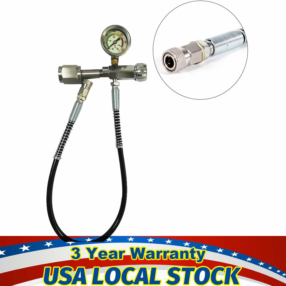 PCP SCBA Air Fill Station Adapter with 60CM Hose, Up to 4500 PSI