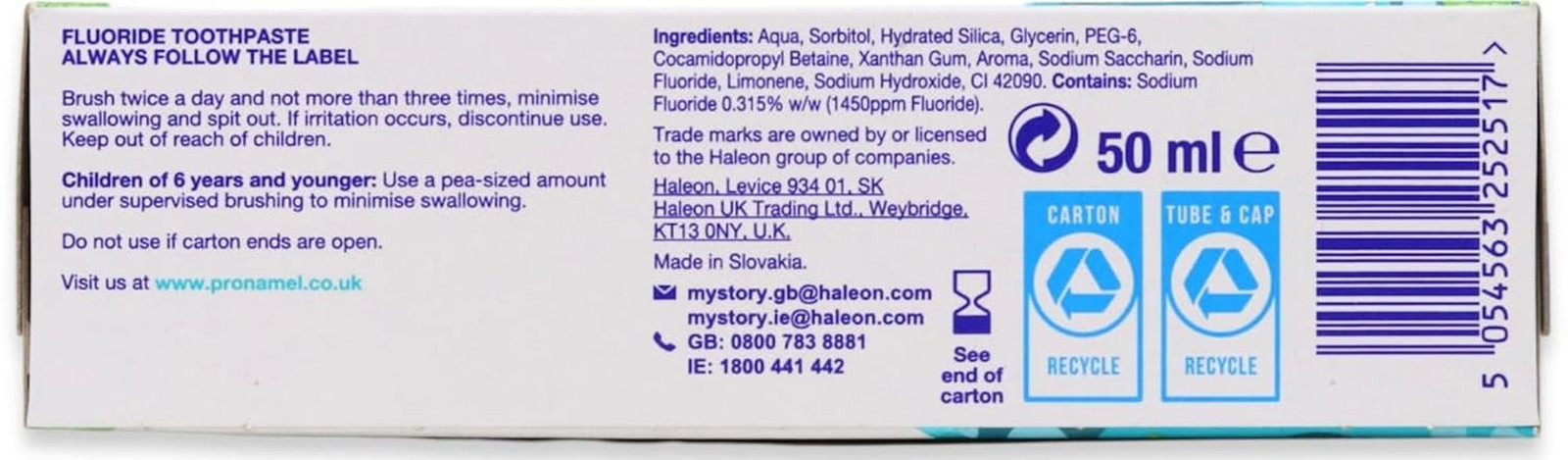 Pronamel Children Daily Fluoride Toothpaste [Pack of 5]