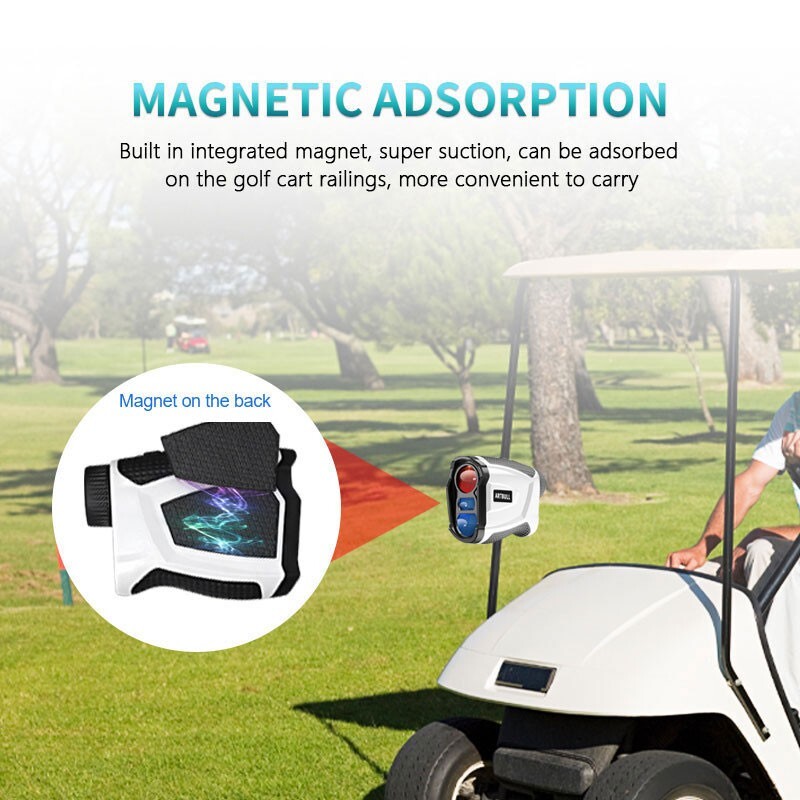 600M USB Charging Laser Rangefinder Telescope Support Range and Speed Testing
