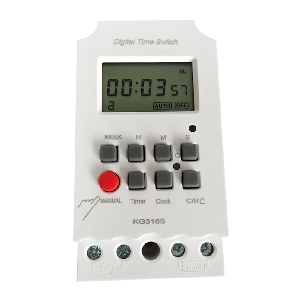 220VAC 25A KG316S Digital 1 Second Timer  Automatic Electronic Programmable8400