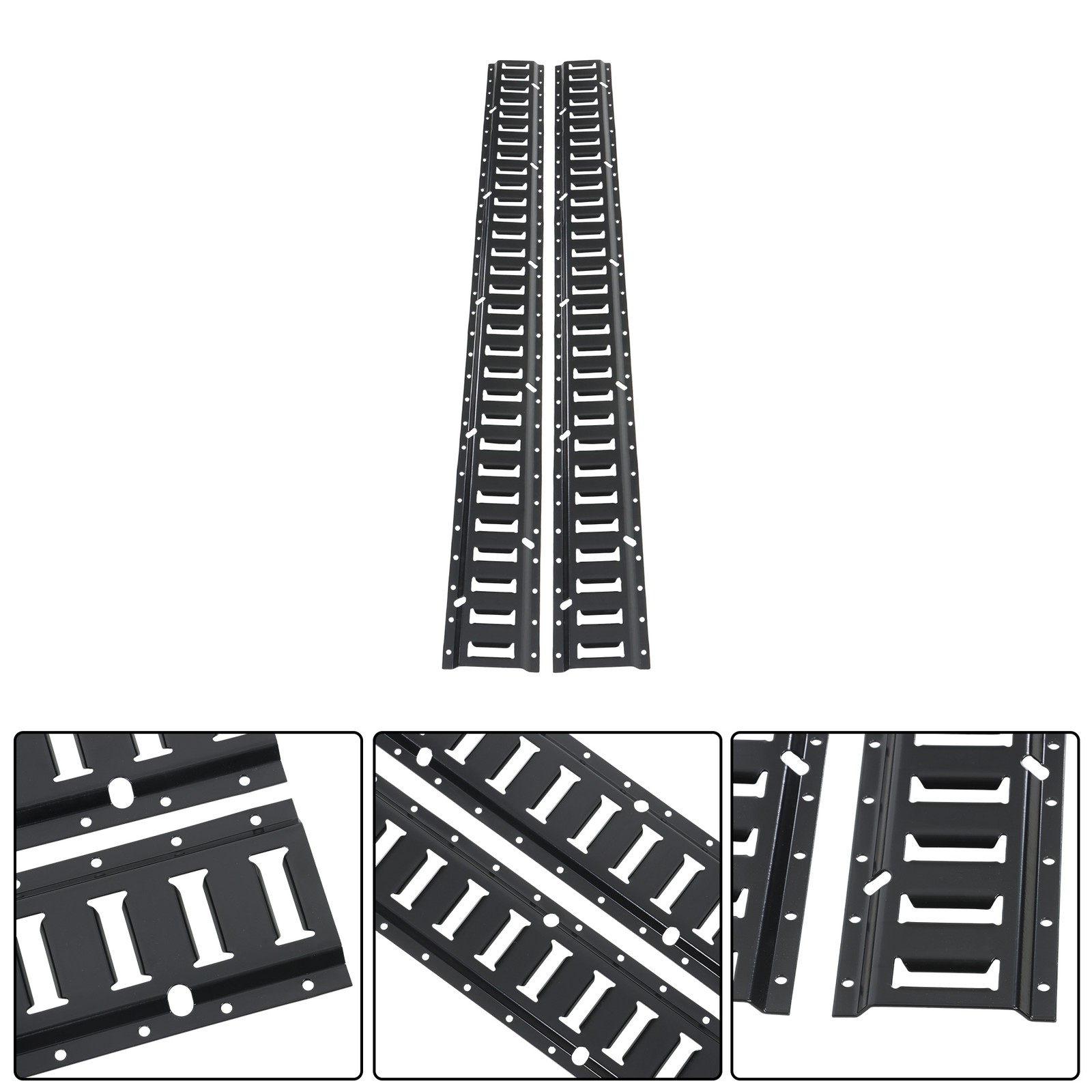 LABLT 30PCS 5' E Track Tie Down Rail System Heavy Loads Horizontal For Trucks