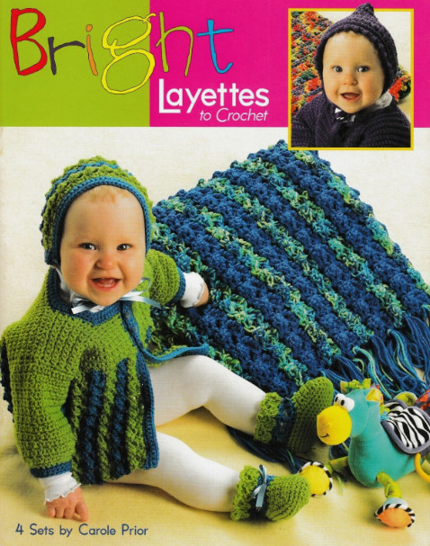 Bright Layettes to Crochet | Leisure Arts 3891 NEW!