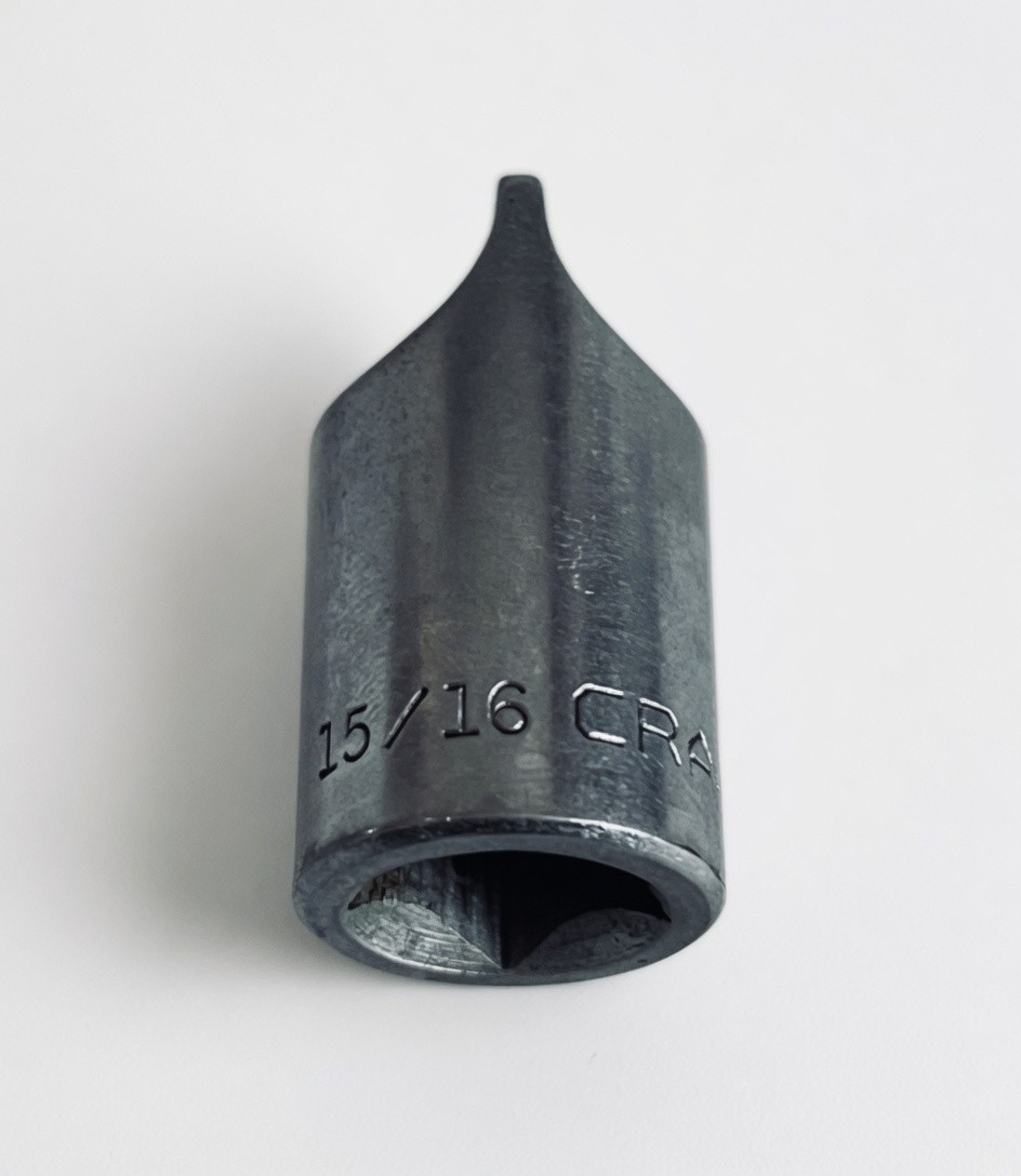 Craftsman 15/16" Drag Link Socket Vintage USA G-Series Tool G+ Condition