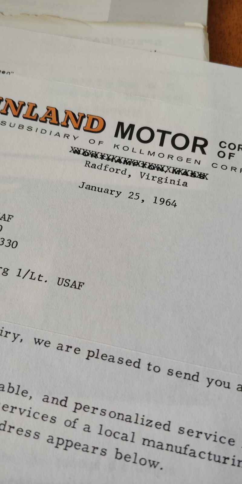 1964 ~ Inland Motor Corp ~ Torque Motors Catalog ~ Technical Data