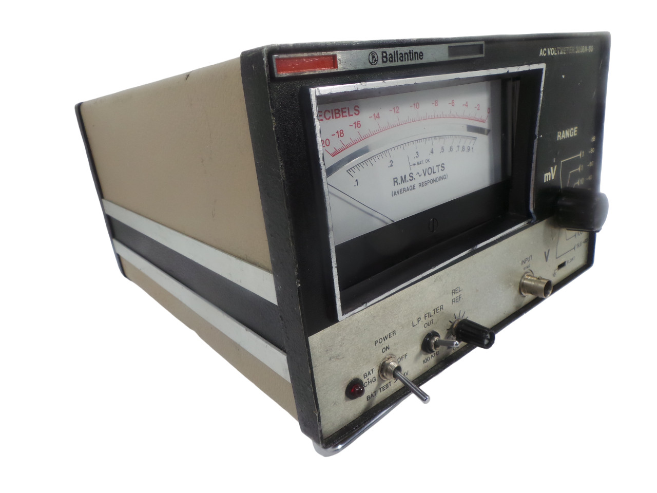 Ballantine AC Voltmeter 3056A-98 - Free Shipping