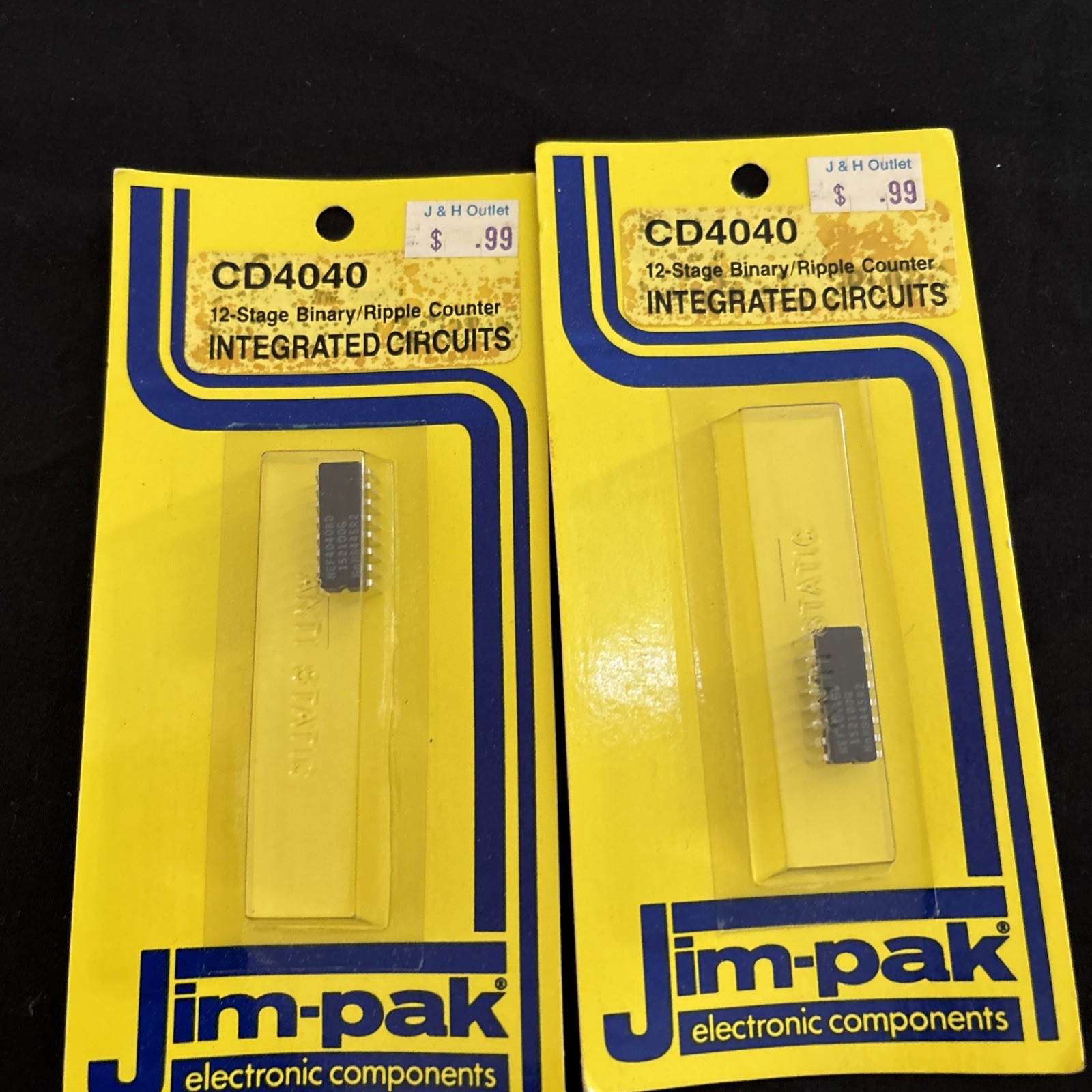 JIM PAK CD4040 BD NOB) INTEGRATED CIRCUITS *FREE SHIPPING*