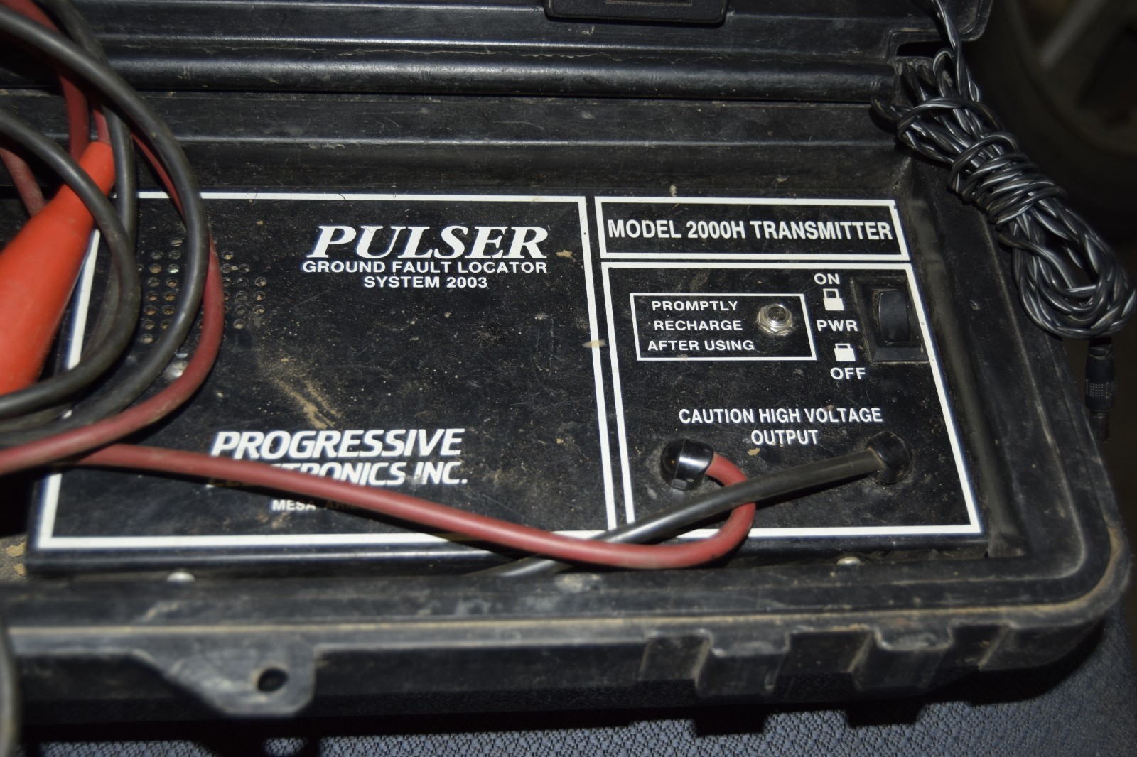 Progressive Electronics 2003 Pulser Ground Fault Locator **READ**