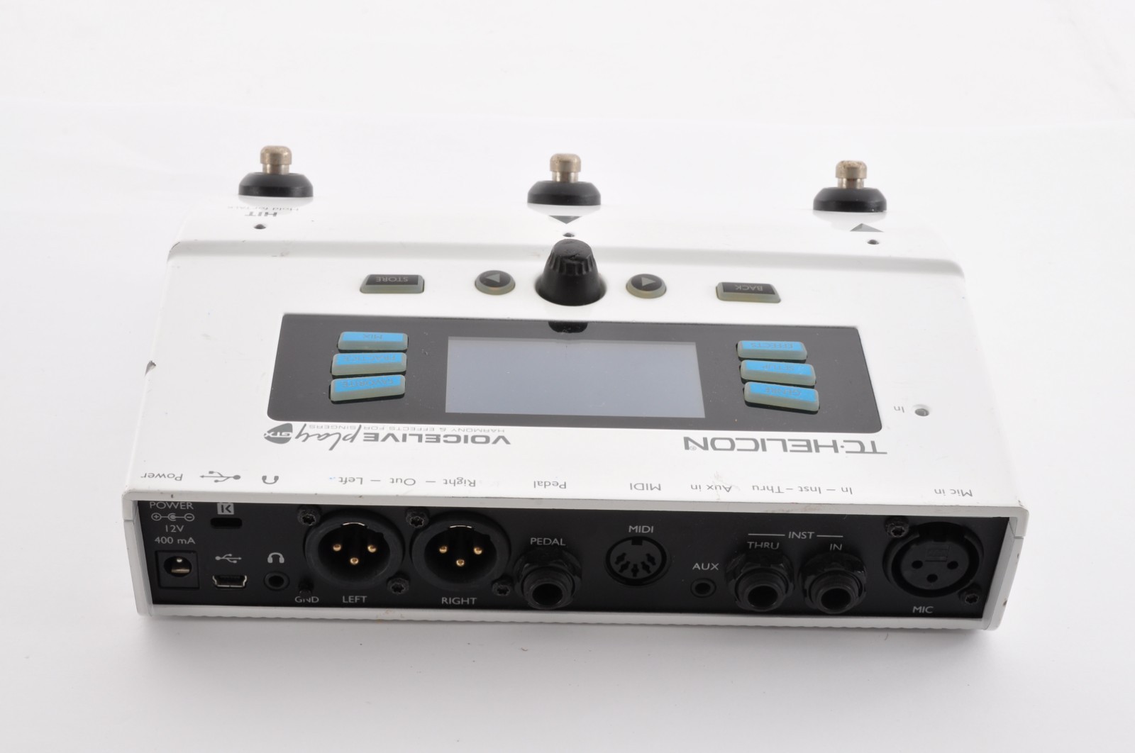 TC HELICON VoiceLive Play GTX Vocal Effect Processor 12326446 With AC Adapter