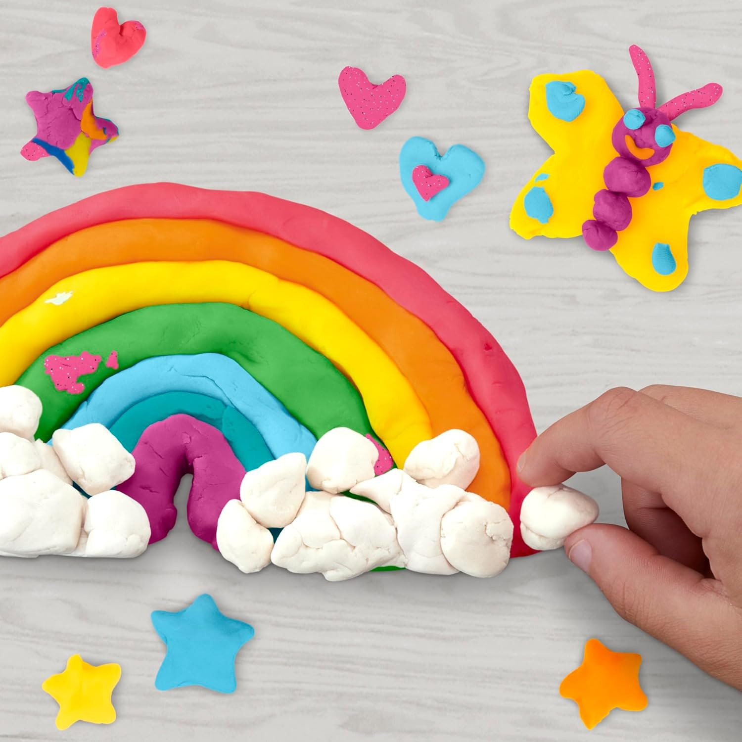 Play-Doh Assorted Colors 10-Pack, Non-Toxic Modeling Compound for Kids 2+