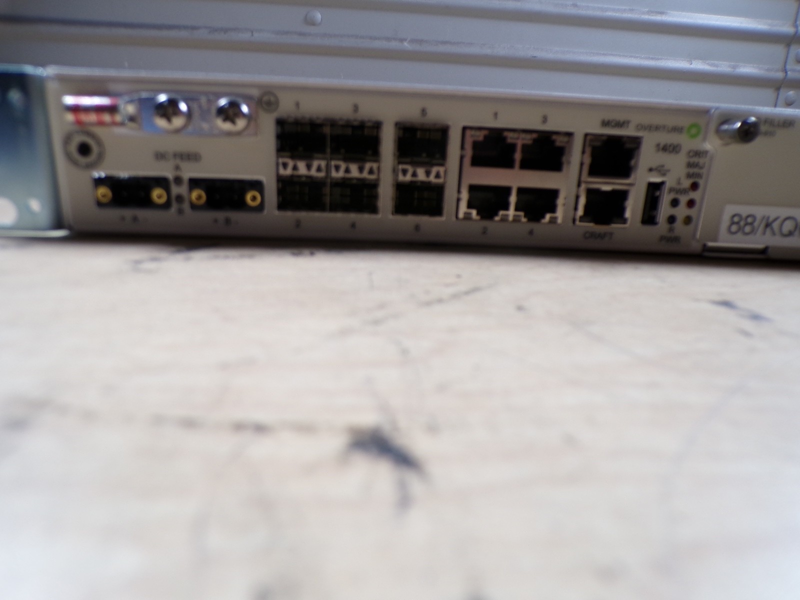 OVERTURE 1400 0460-900 SWITCH