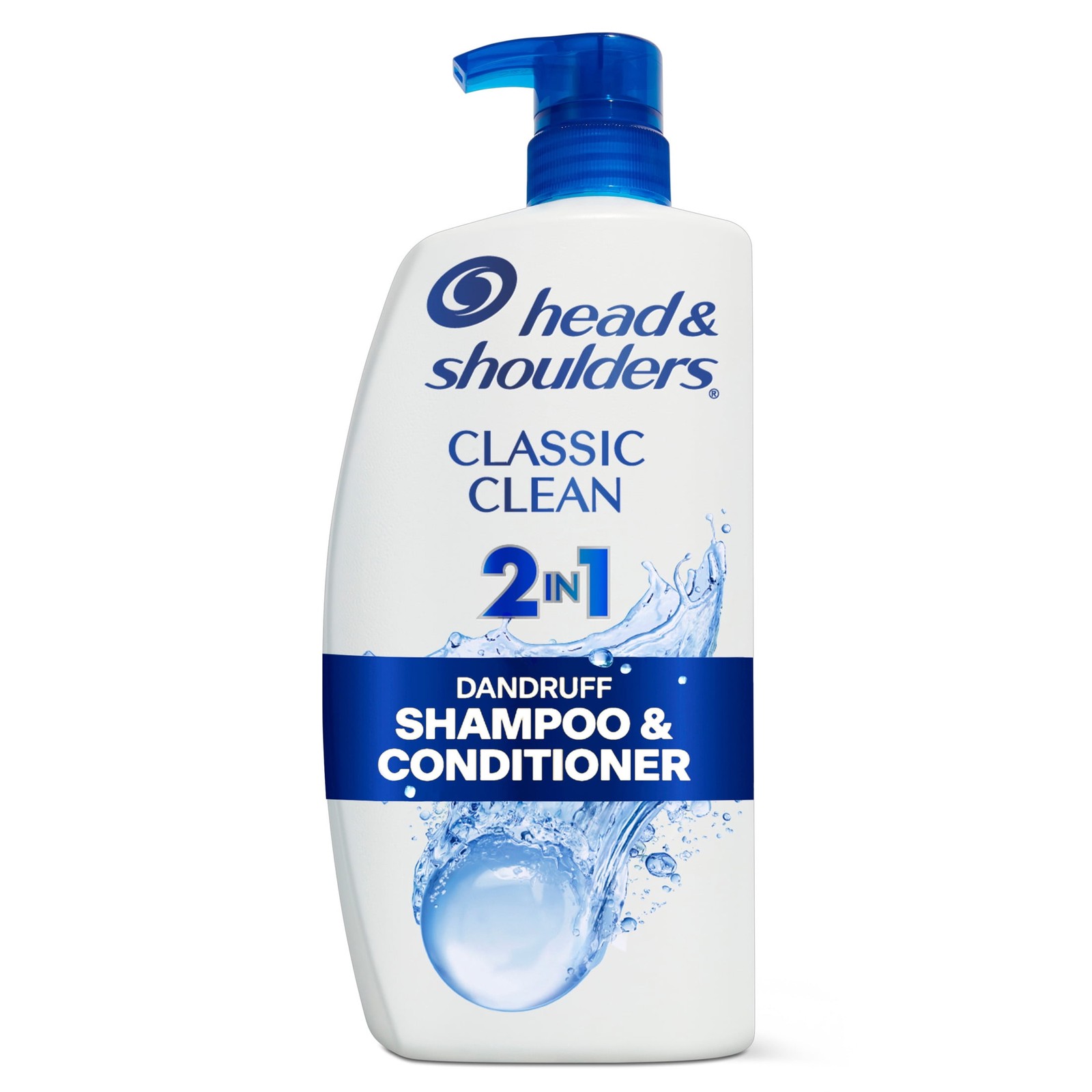 Head and Shoulders 2 in 1 Dandruff Shampoo and Conditioner, Classic Clean