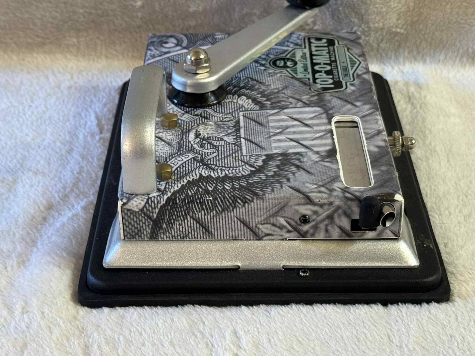 Top-O-Matic Cigarette Rolling Machine Limited Edition- Top-O-Matic The EAGLE
