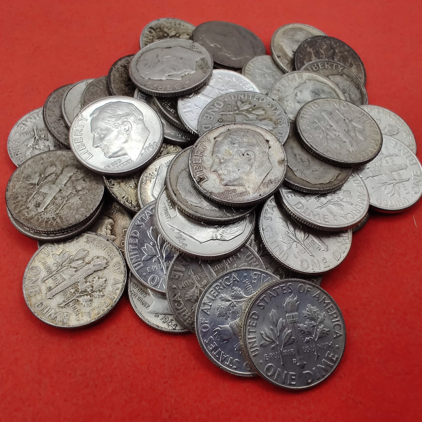Roosevelt Dimes 1946-1964 90% Silver YOU CHOOSE HOW MANY!