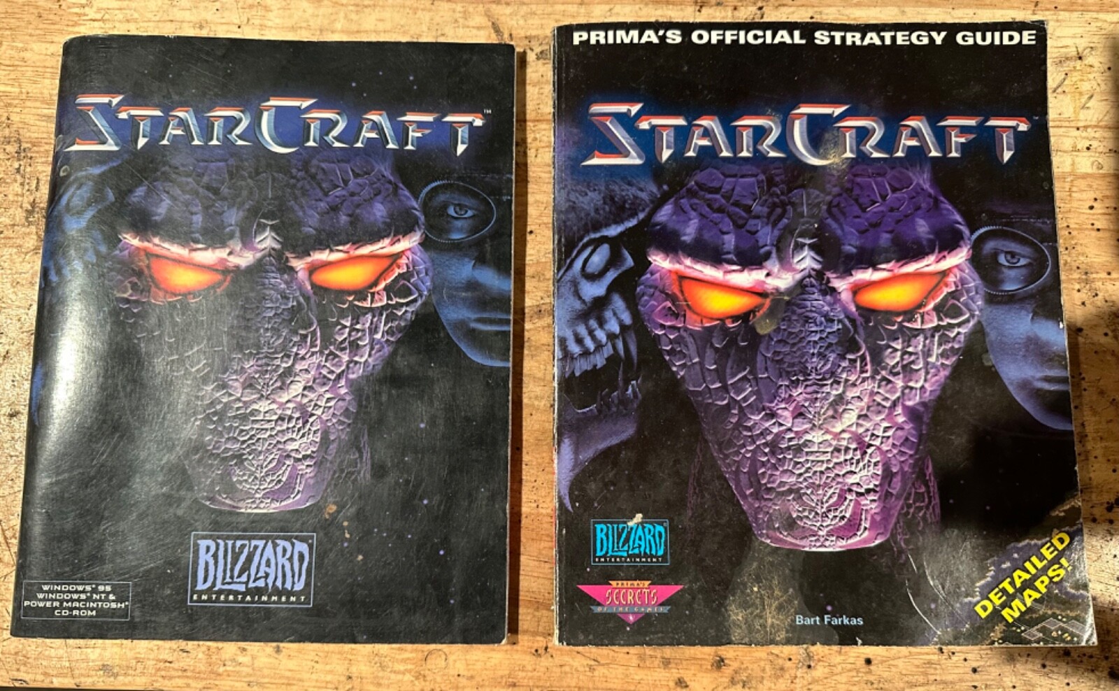 Starcraft Prima strategy guide and manuals