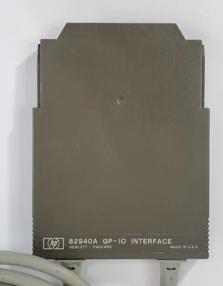 Vintage HP Hewlett Packard 82940A GP-10 Interface for HP 80 Series 6 Ft Cord