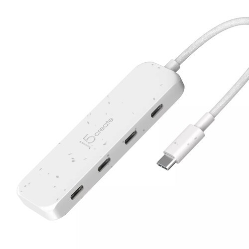 j5create Eco-Friendly USB-C to 4-Port USB-C Gen 2 Hub