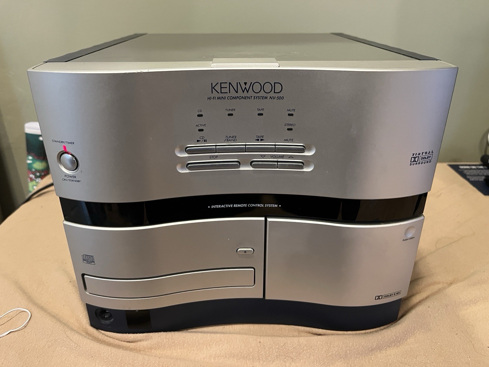 KENWOOD NV500 Compact Disc CD Stereo Only