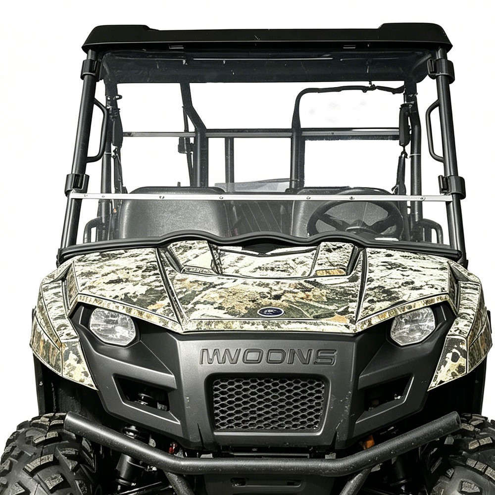 Front Windscreen PC Full Window For Polaris Ranger 400 500 EV MID-SIZE 2010-2014