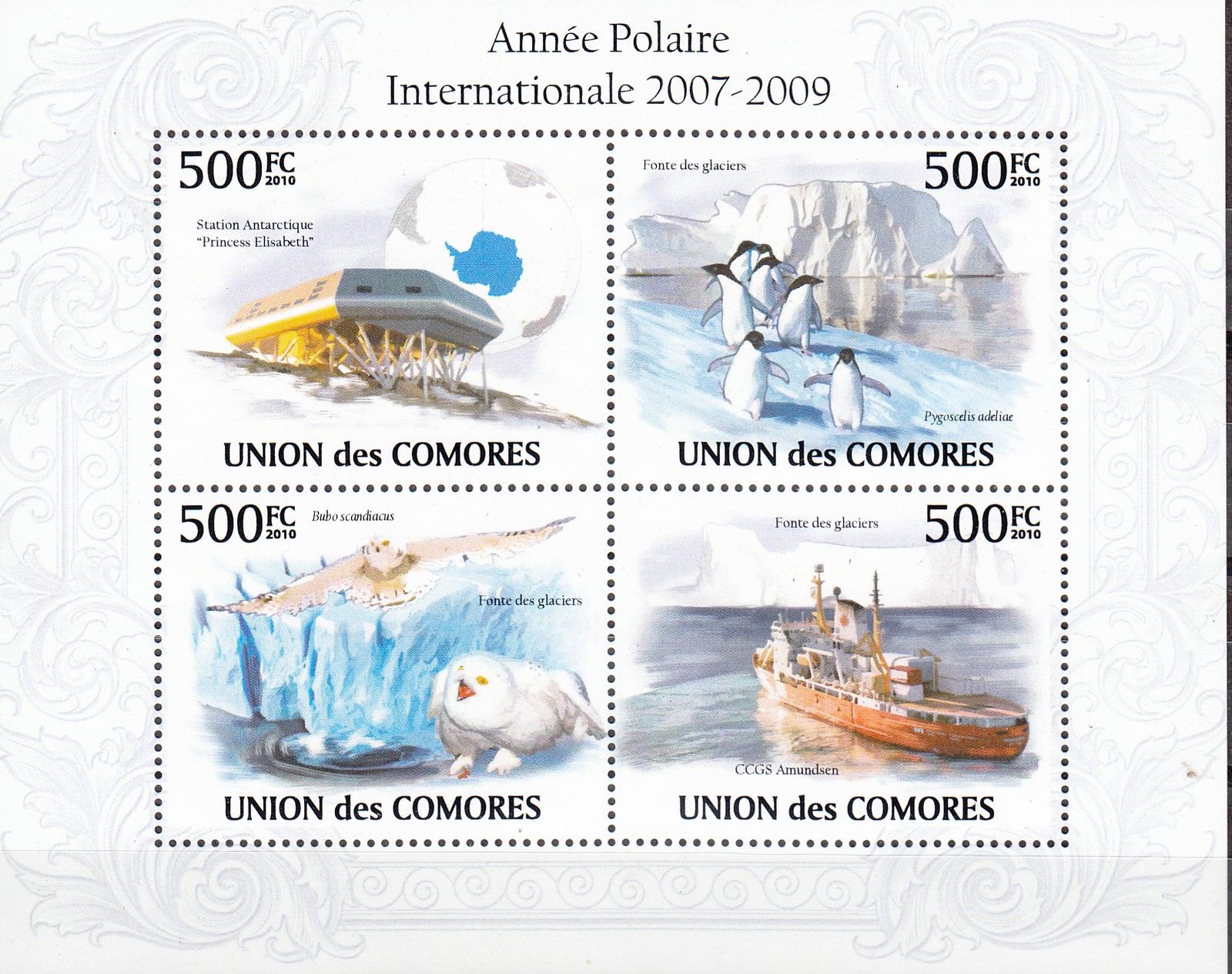 W COMORO Y2010 (22) INTERNATIONAL POLAR YEAR