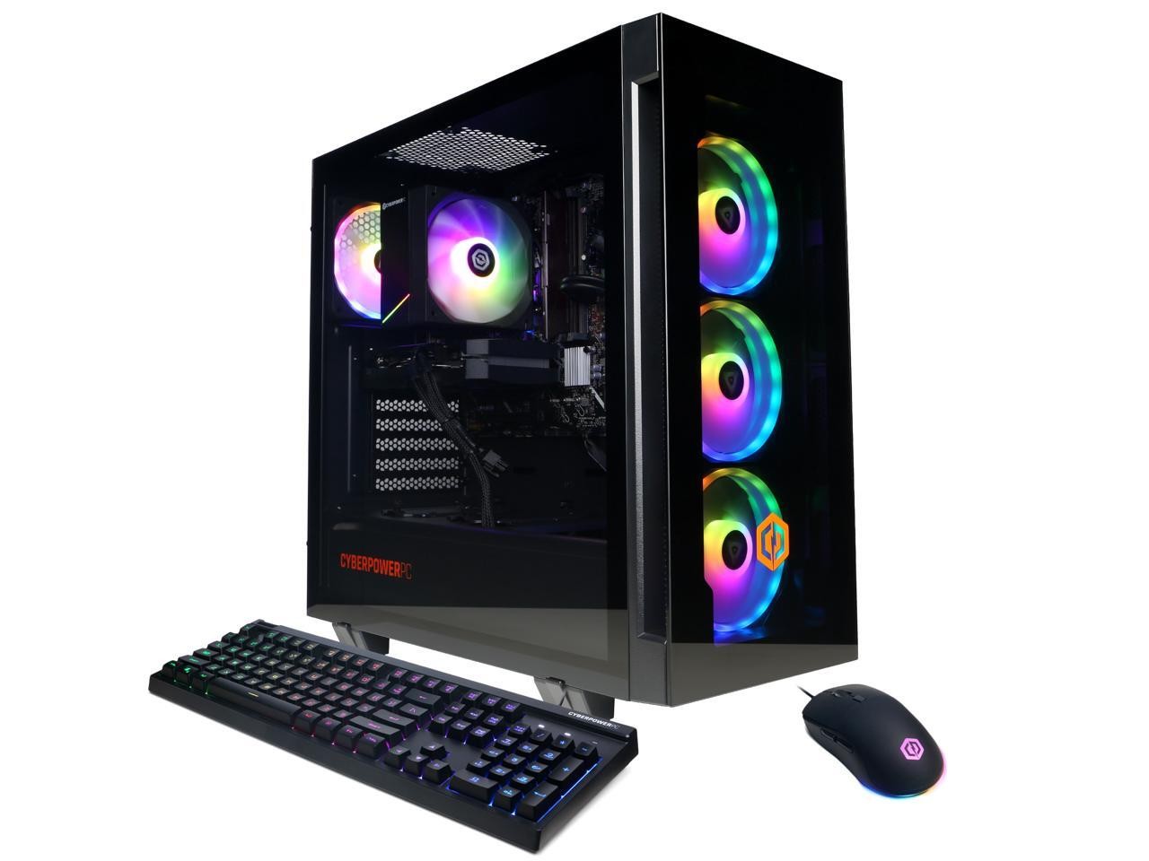 CyberPowerPC Gamer Master GM70939 - AMD Ryzen 5 5500 3.6GHz, 16GB DDR4, NVIDIA