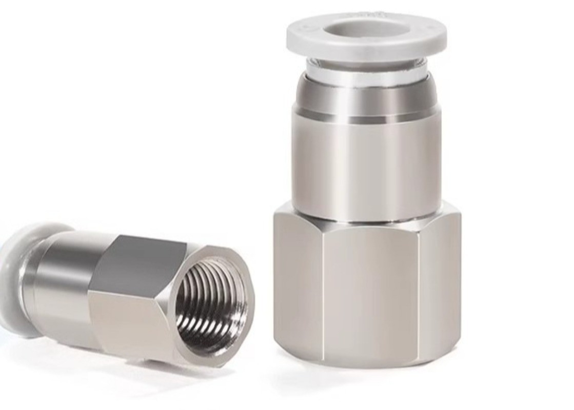 10pcs AirTAC Quick-connect Coupling APCF8-01 New