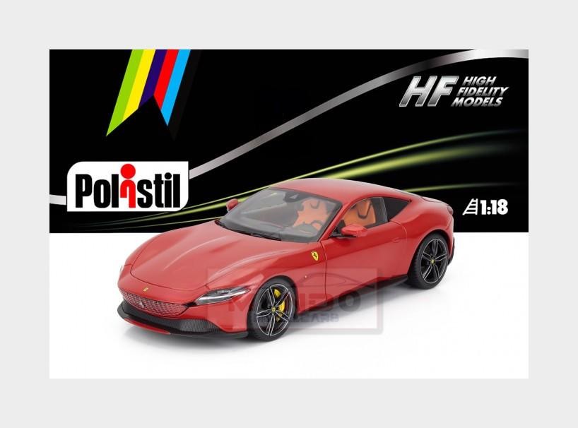 1:18 POLISTIL Ferrari Roma 2019 Rosso Corsa 322 Red 18FE02040-WB MMC