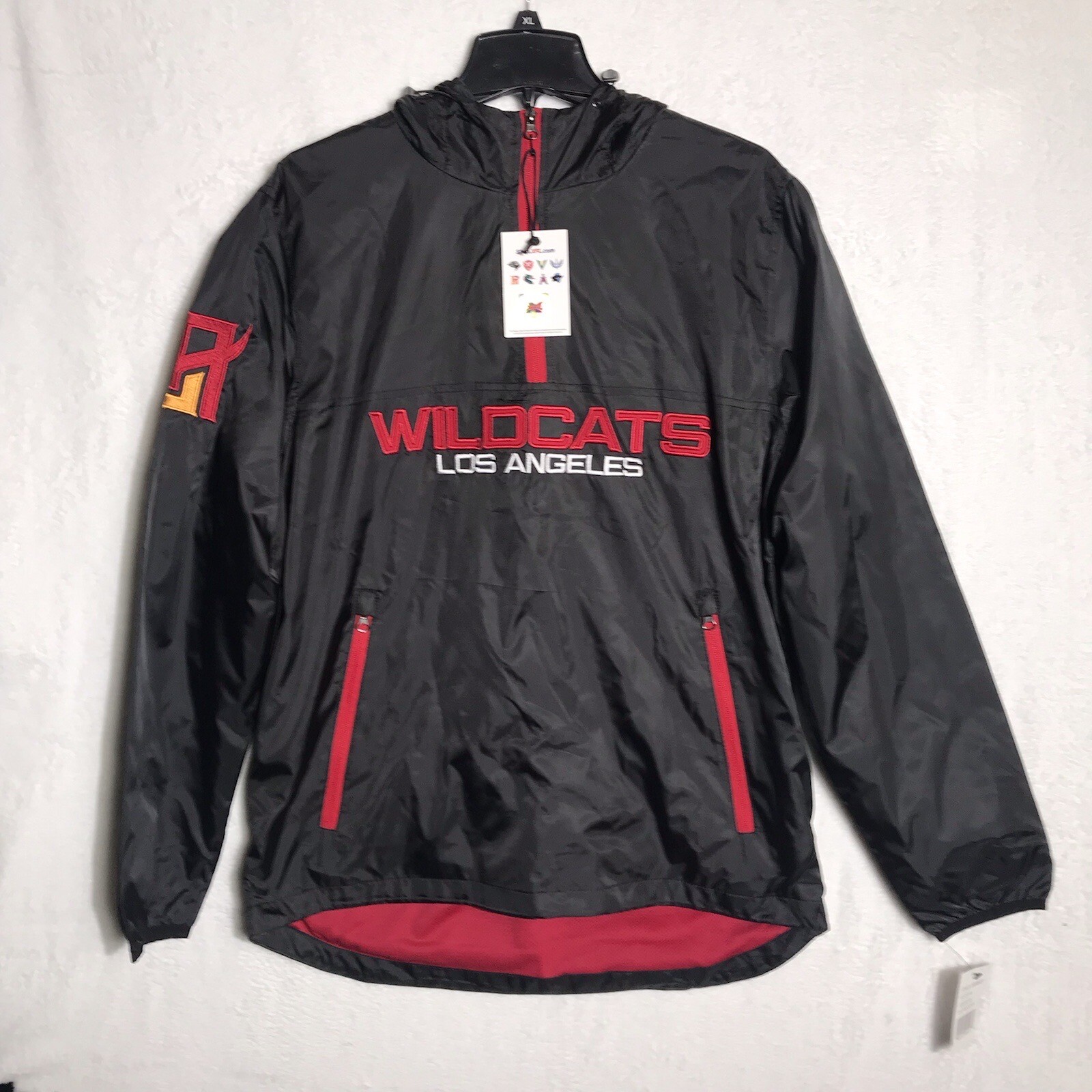 GIII Sports By Carl Banks - XFL Los Angeles Wildcats Pullover Hooded Jacket