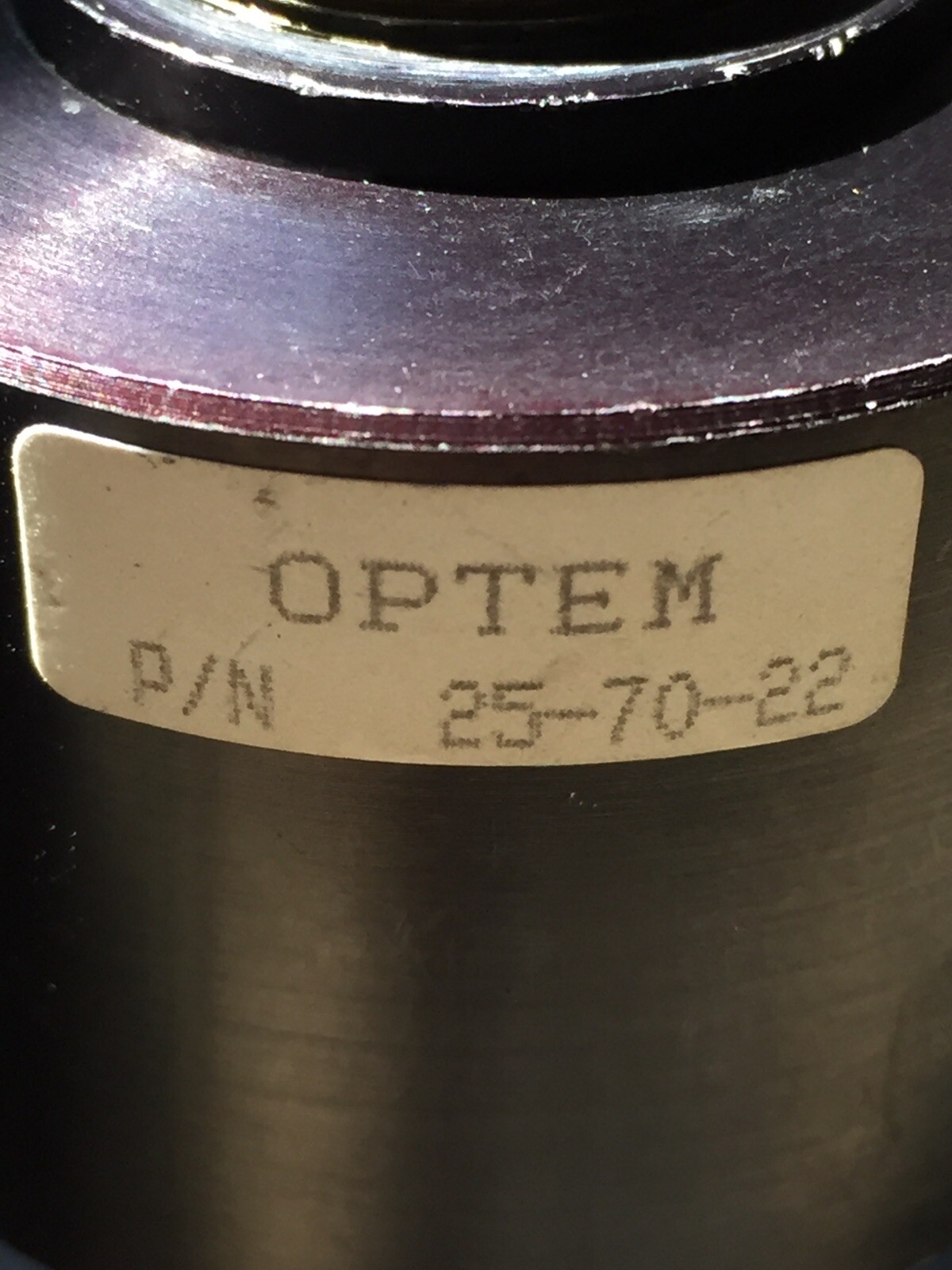 Optem Microscope C-Mount Camera H Clamp Adapter 25-70-22 + Inner Lens 25-70-03