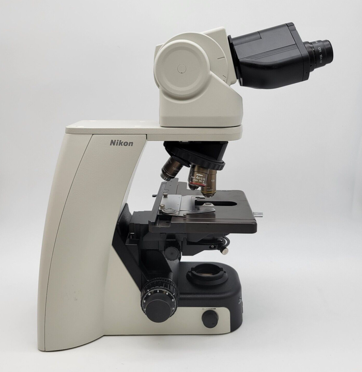 Nikon Microscope Eclipse Ci-L LED with 100x Objective and Tilting Binocular Head
