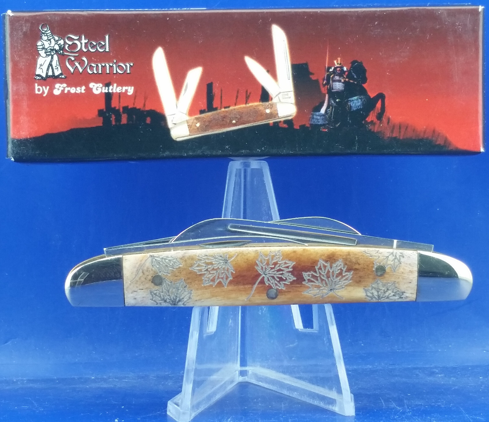 STEEL WARRIOR BENT CREEK CONGRESS POCKET KNIFE SW-115ASB/ML