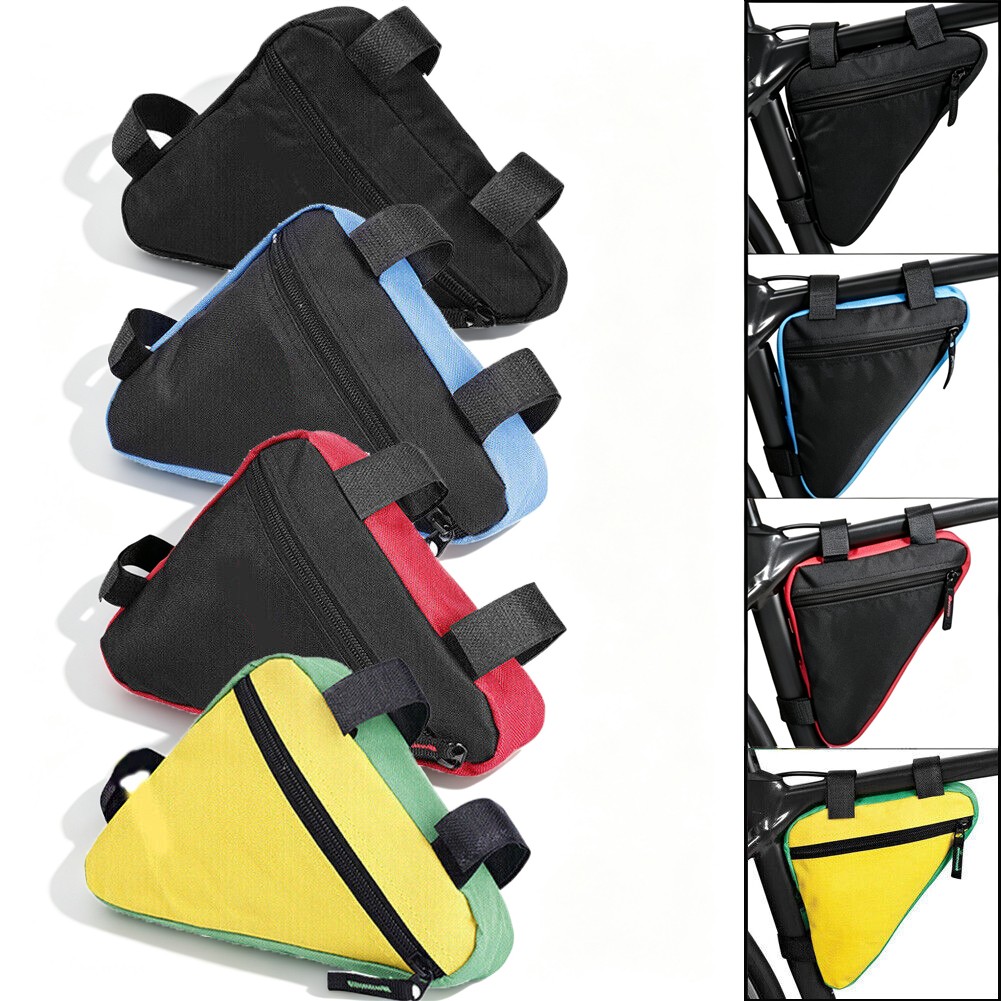 Bicycle Cycling Front Tube Frame Bag Mountain Triangle Pouch Holder Saddle Bag
