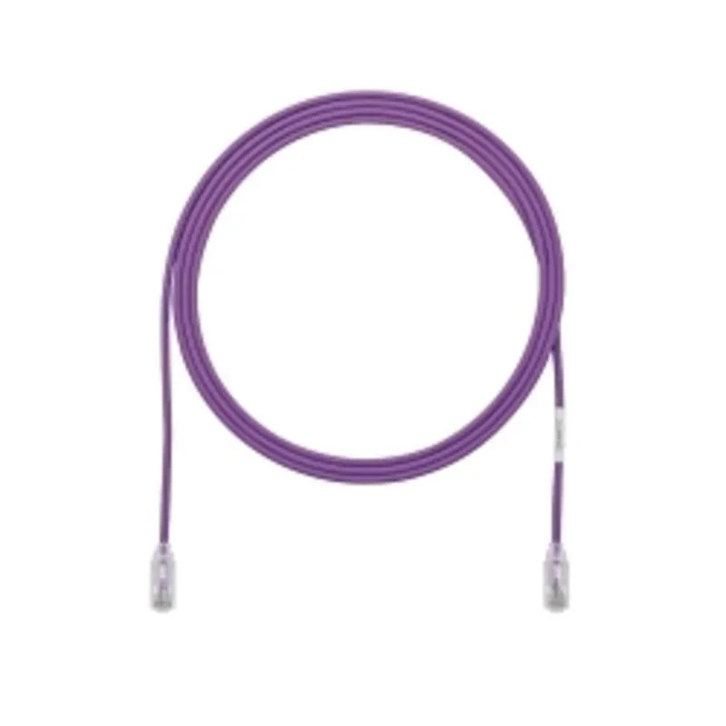 Panduit UTP28SP1VL Cat6 28awg Network Patch Cable, 1' Violet (box of 10)