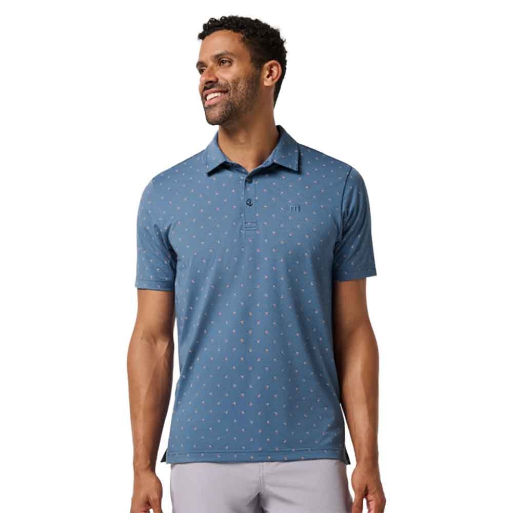 TravisMathew Performance Jersey Resort Mens Golf Polo