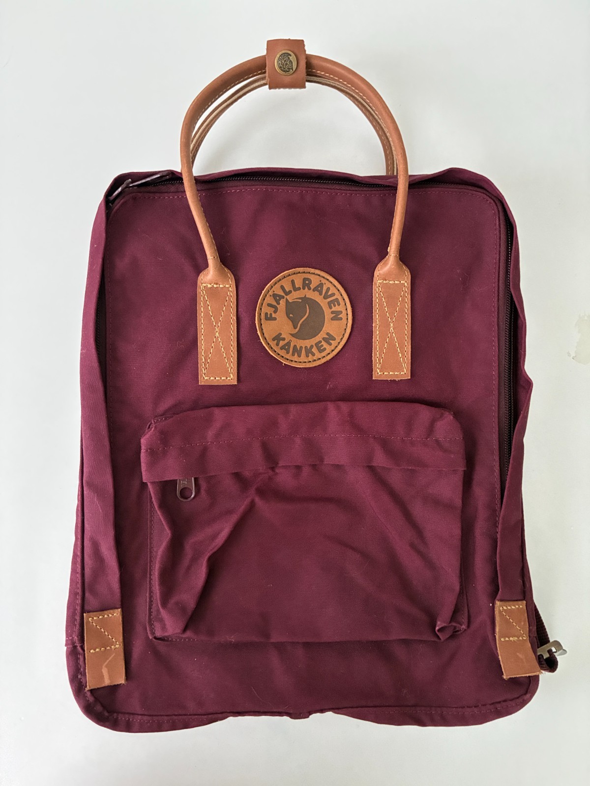 FJÄLLRÄVEN Kånken No.2 G-1000 Burgundy Backpack 16'' 16L 23565  - GR1