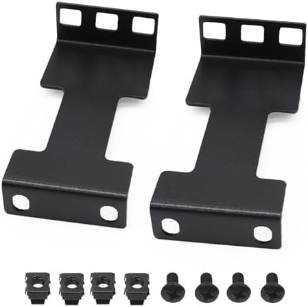 1U Server Rack Depth Extender, 3.94”(100mm) Extending Depth, Network Rack Extend