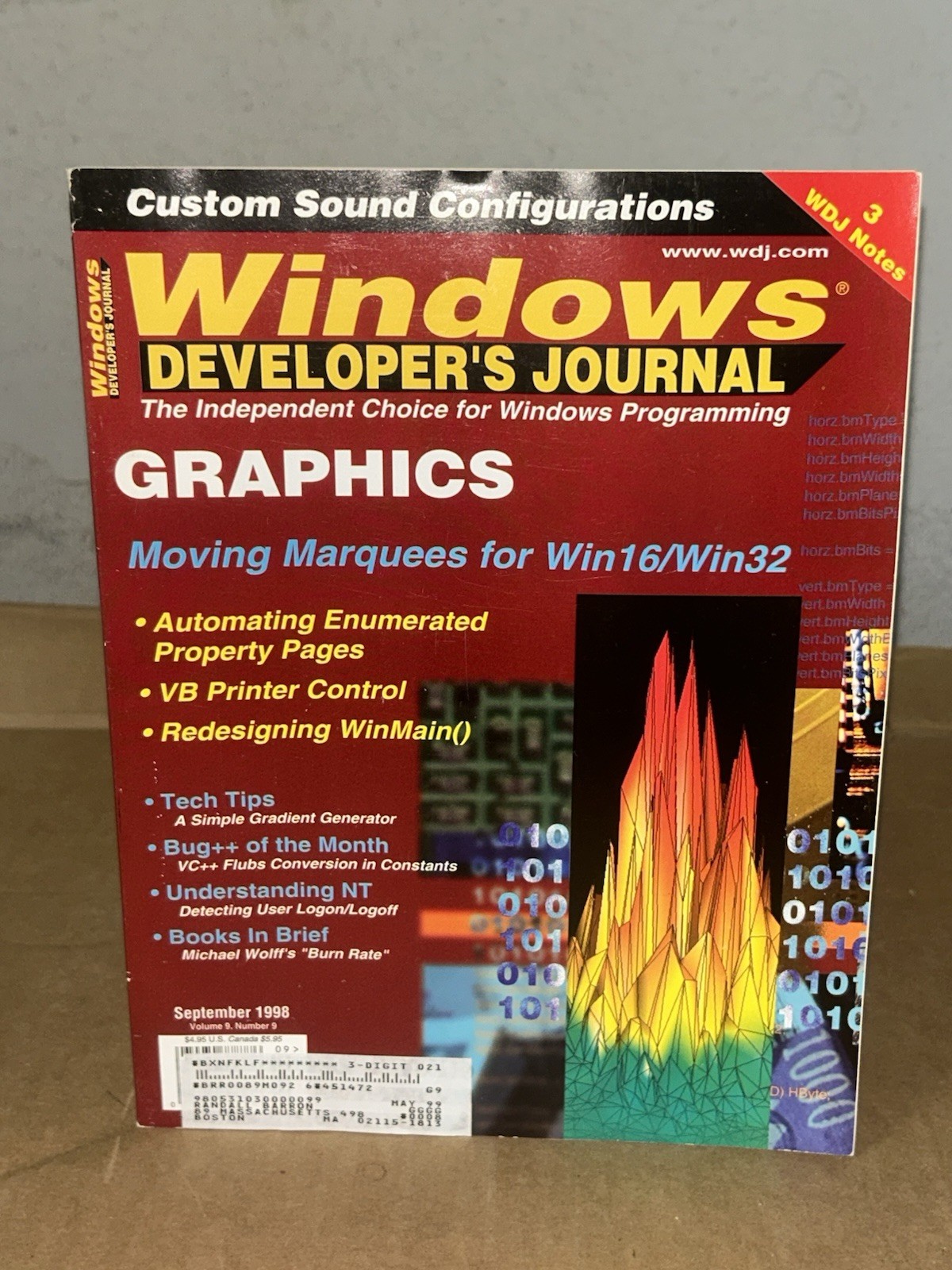 Windows Developer Journal 1998 Graphics: Moving Marquees For Win16/Win32