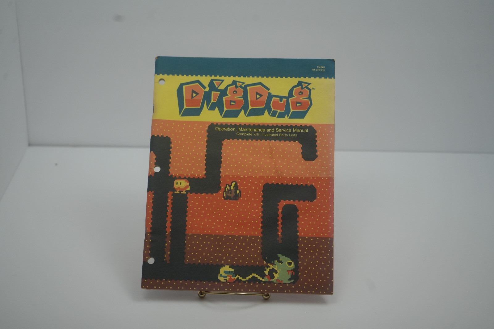 Dig Dug | Arcade Game Operation Manual and Schematics | Vintage Gaming